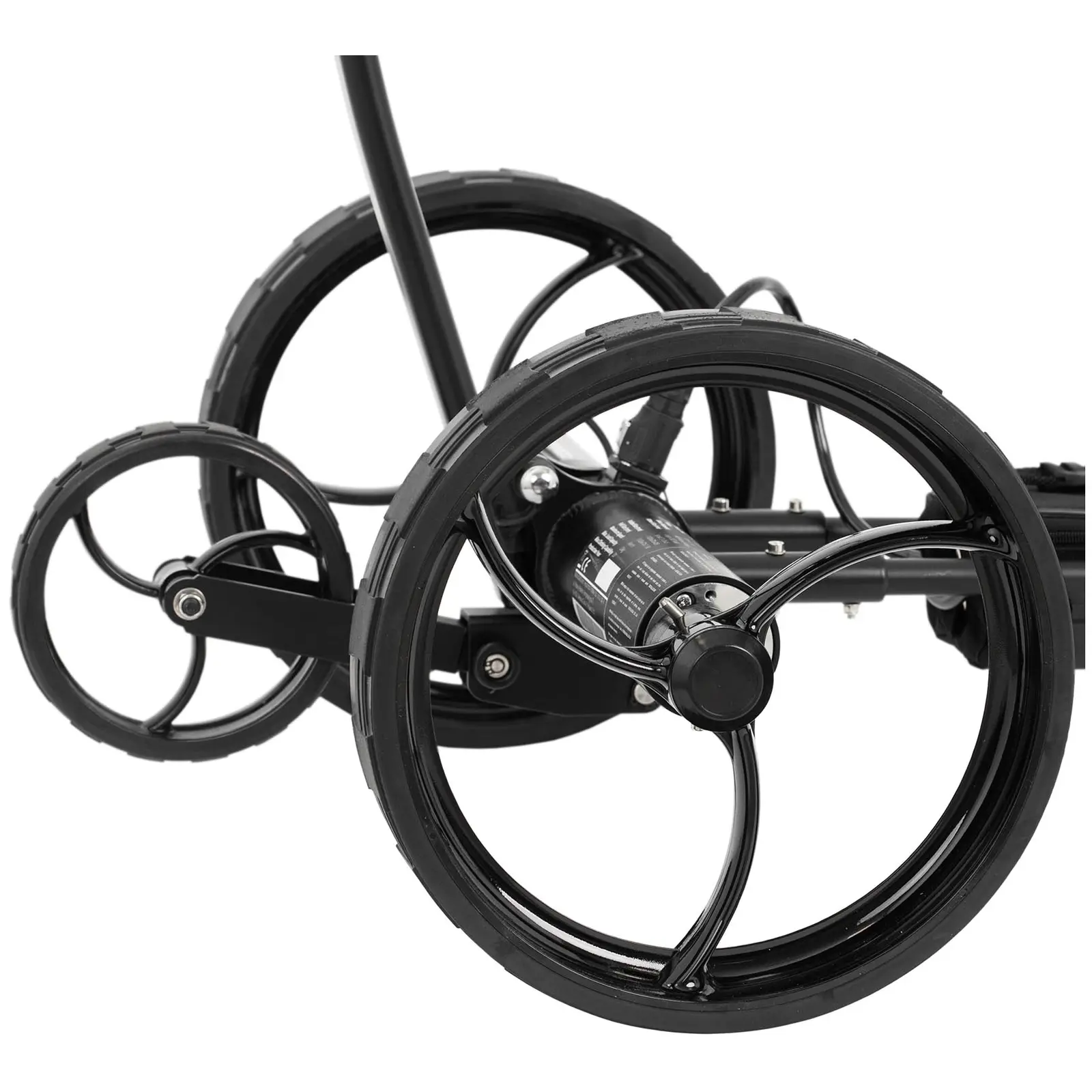 Elektrický golfový vozík - skládací - dálkové ovládání - 20 kg - hliník (Počet koleček: 4 Pc)