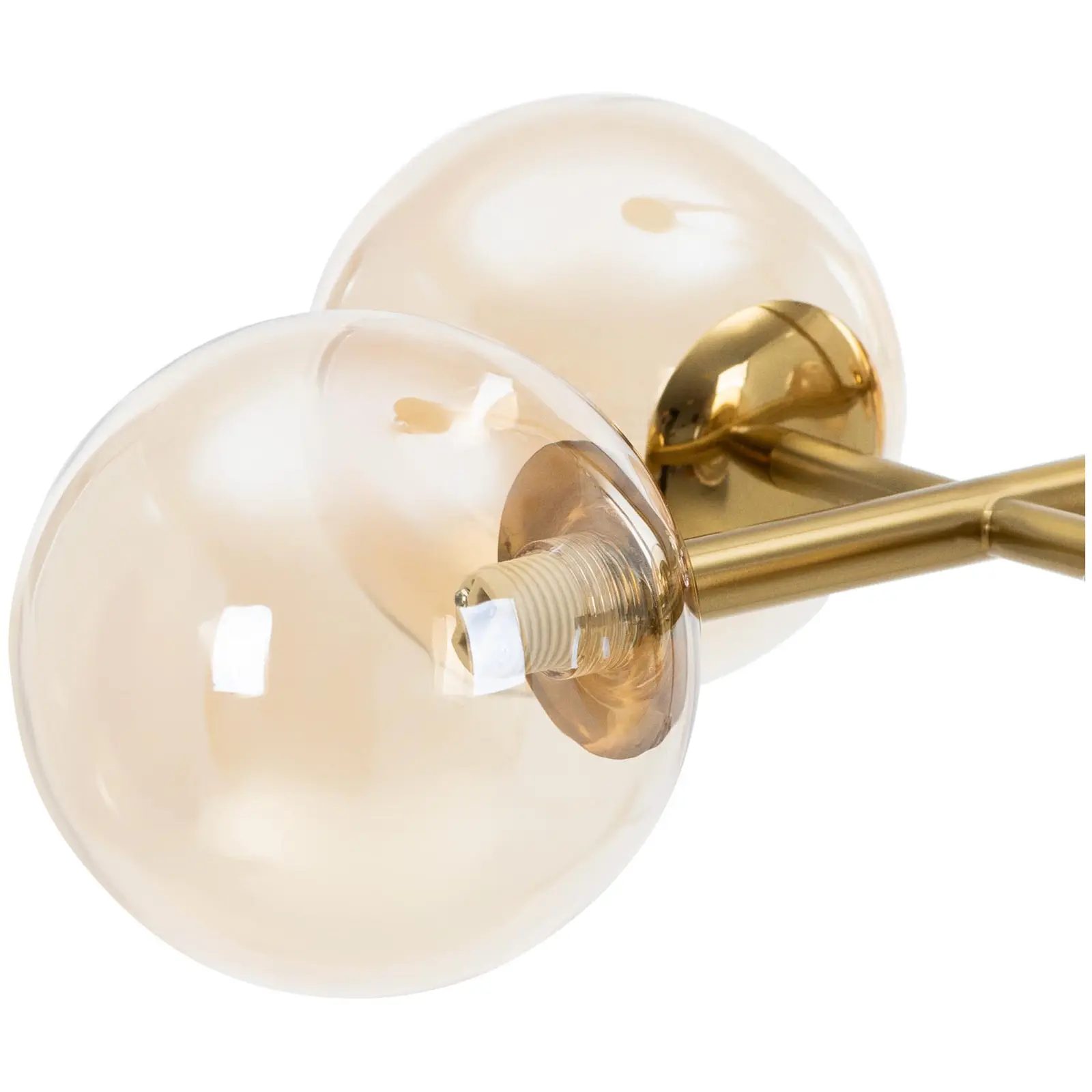 Pendant Light - 6 bulbs - glass globes