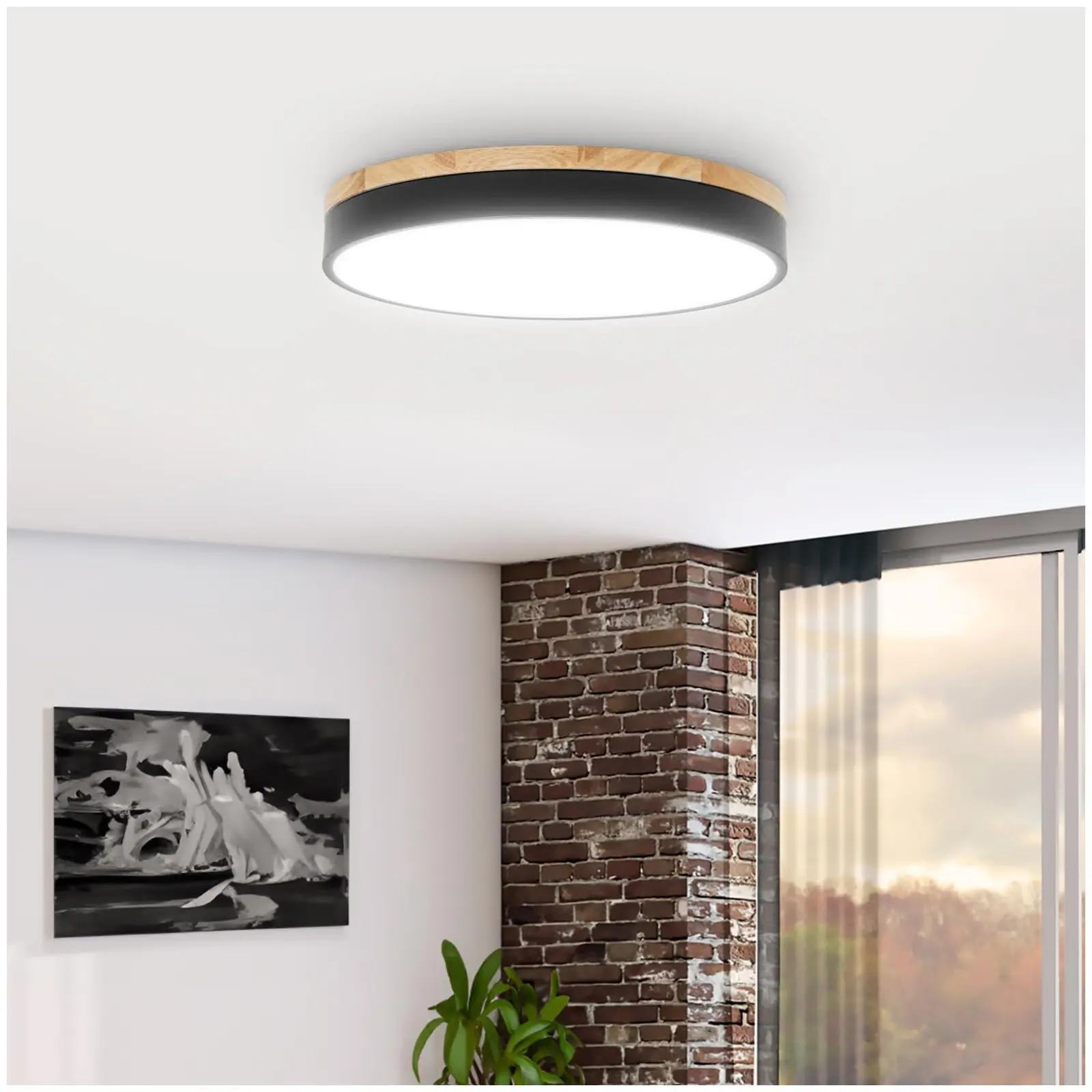 Plafondlamp - Ø 40 cm - 30 W - afstandsbediening