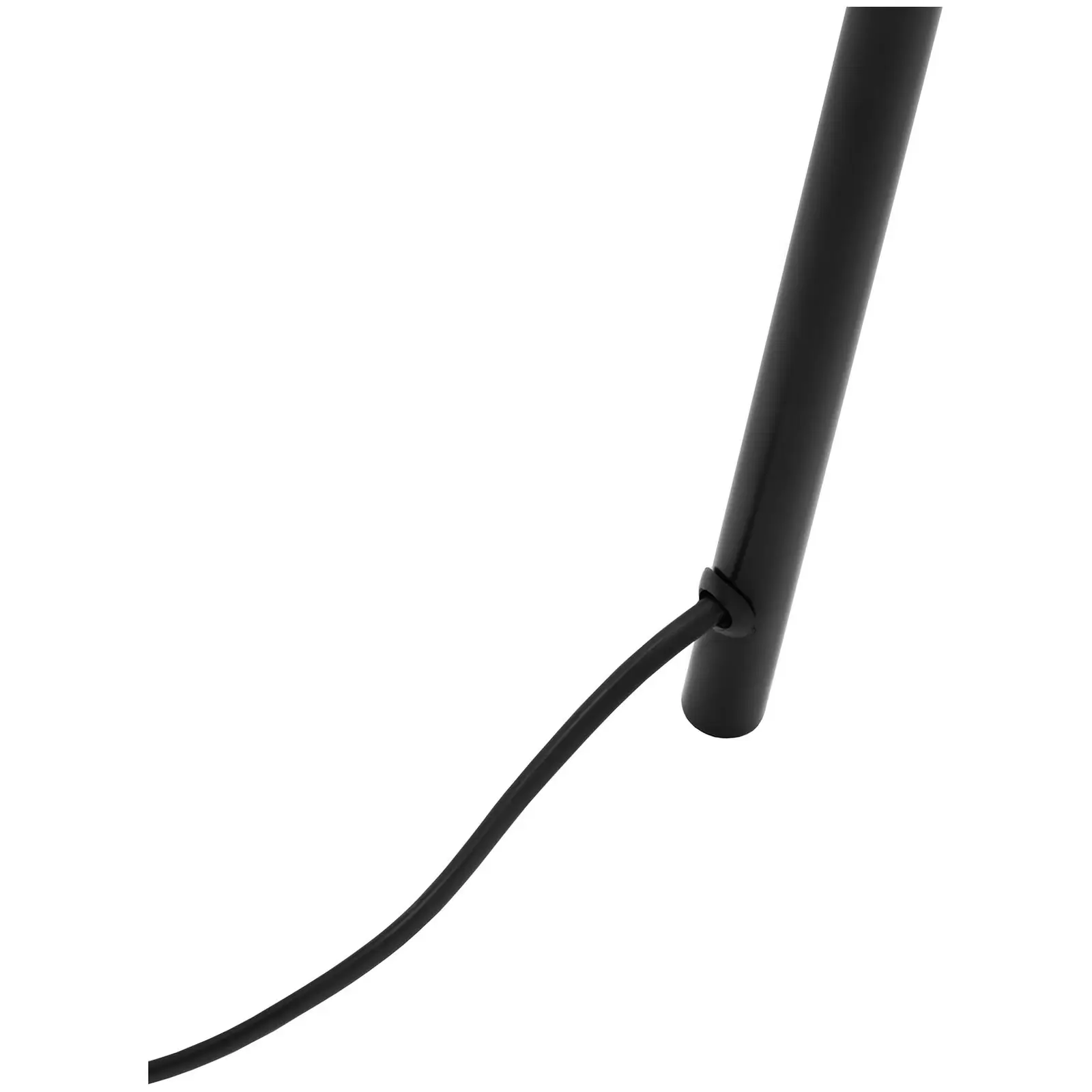 Candeeiro de pé - abajur de rede aberta - 40 W - altura 163 cm