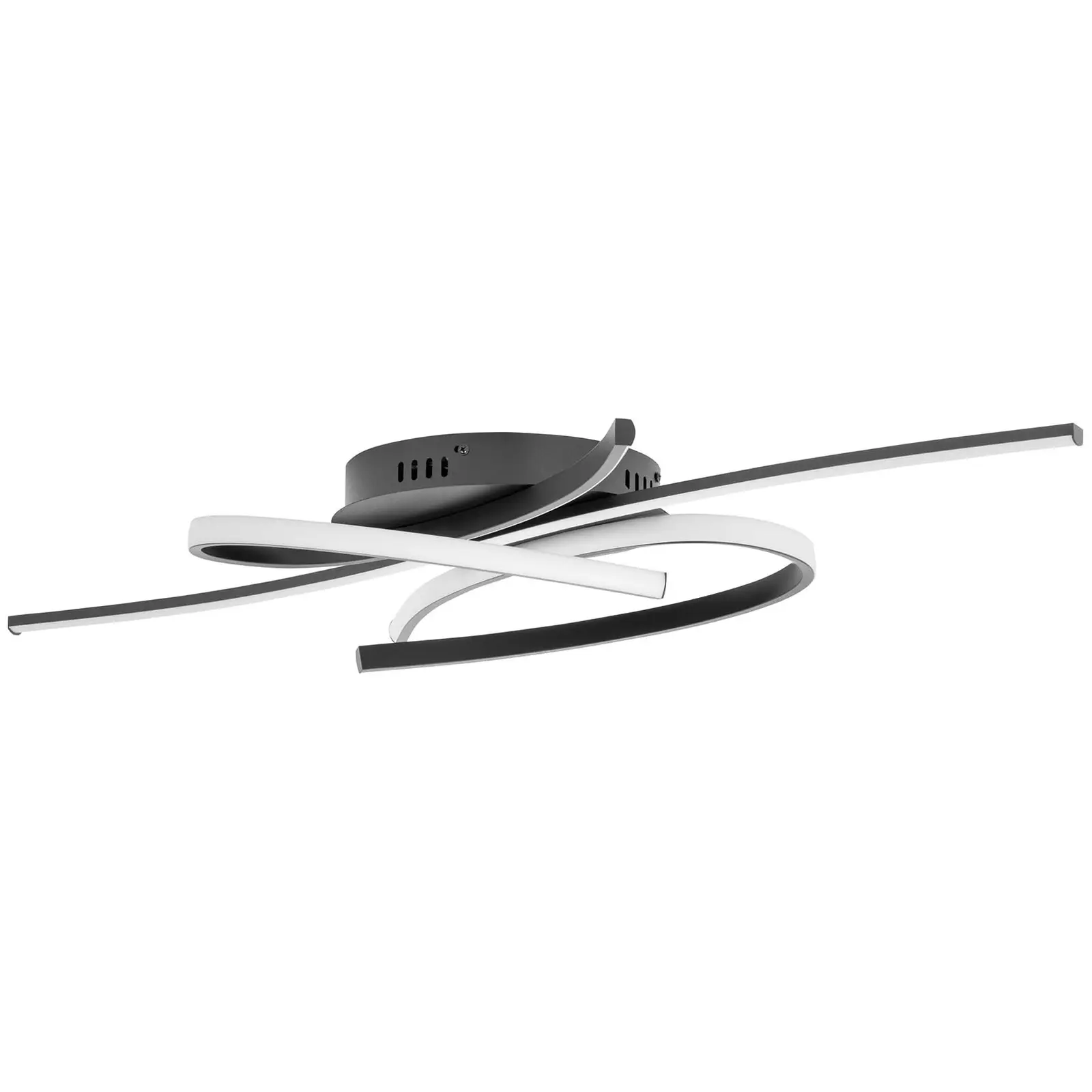 Loftslampe - 3 sammenflettede linjer - 50 W - fjernbetjening