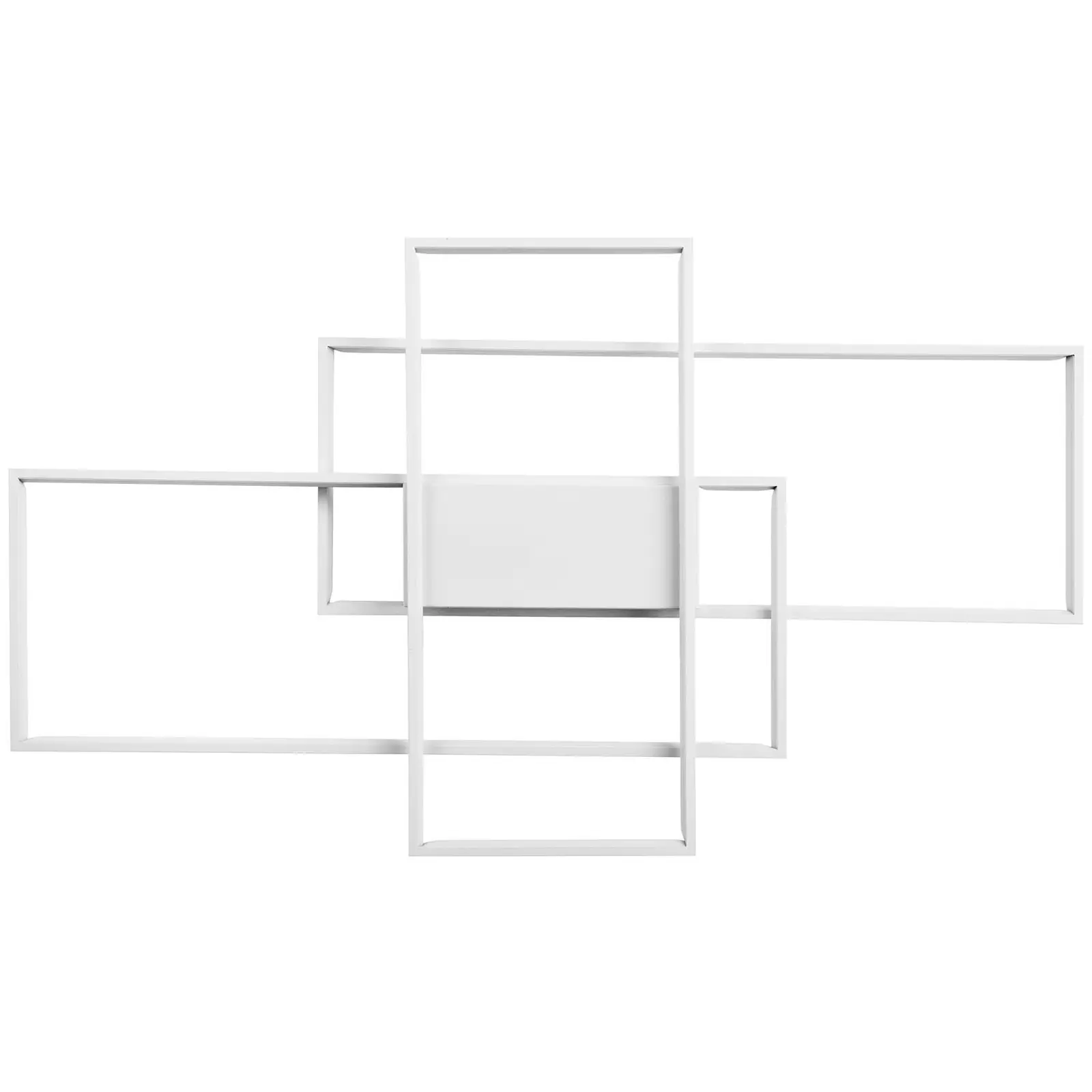 Plafonnier - 3 rectangles superposés - télécommande