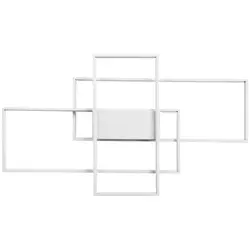 Taklys - 3 kryssende rektangler - fjernkontroll