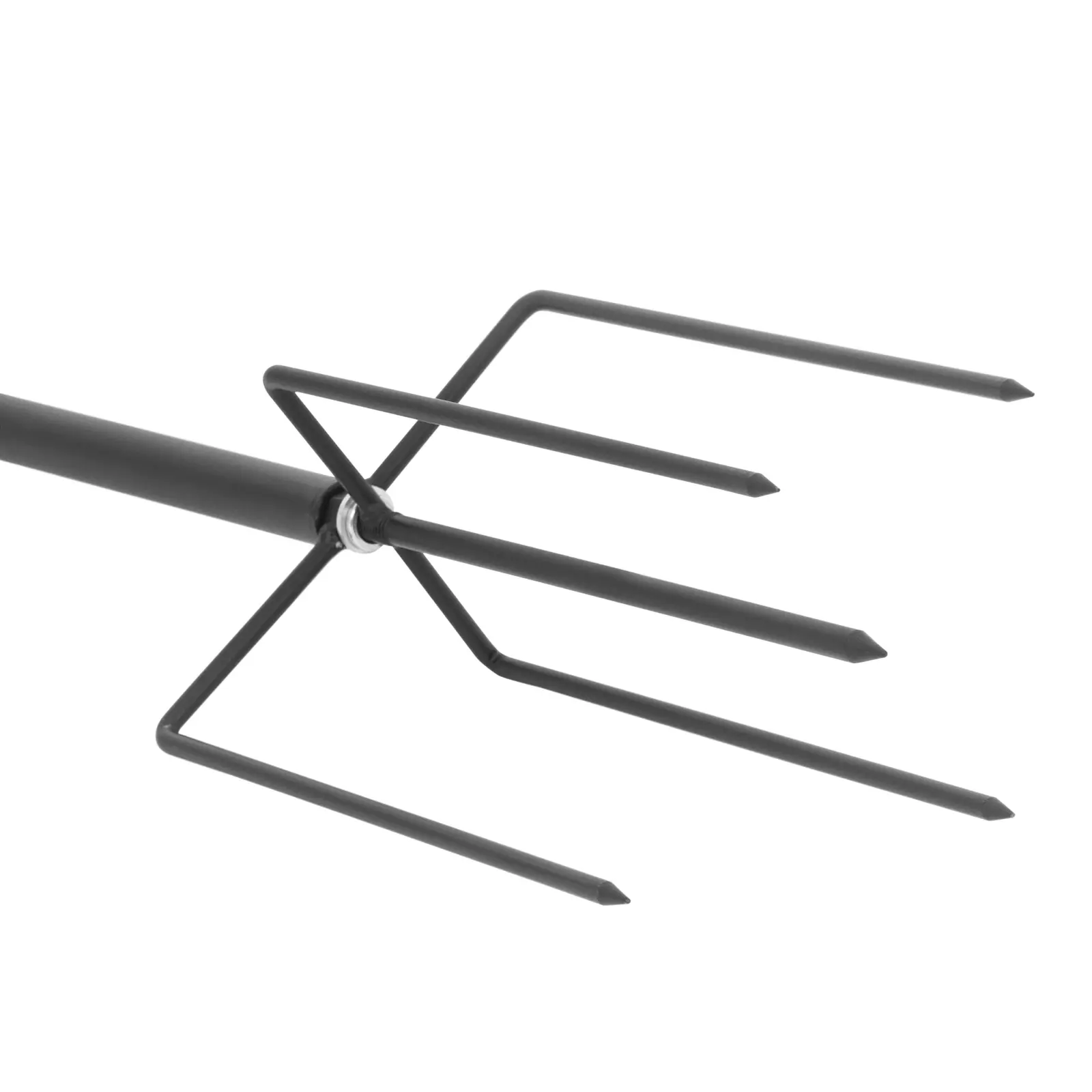 Hák na lucernu - ušlechtilá ocel - celková délka 2,60 m - modulární - 4 ks (Tloušťka materiálu: 0.7 mm)