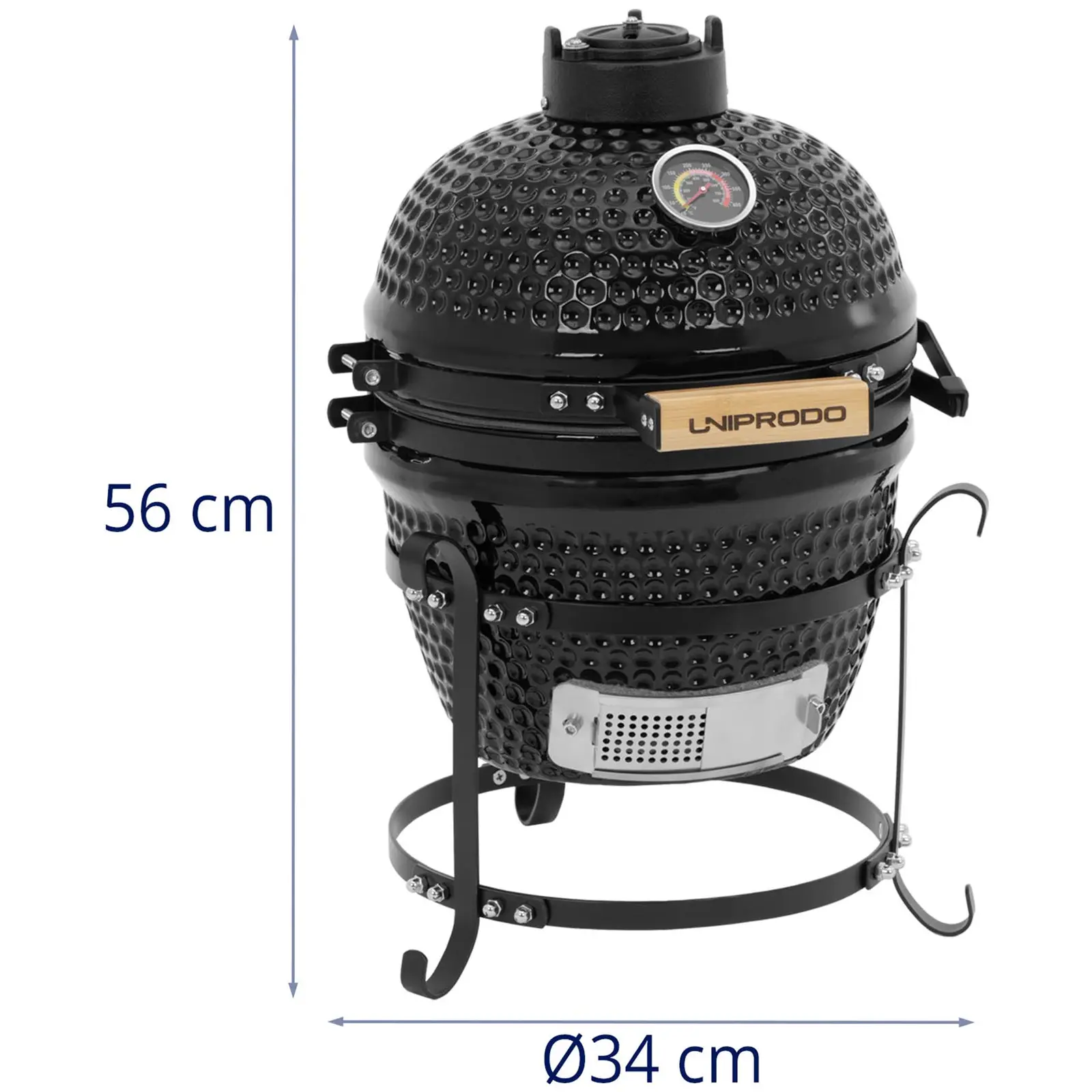 Keramický gril - Kamado - průměr grilovacího roštu: 27 cm