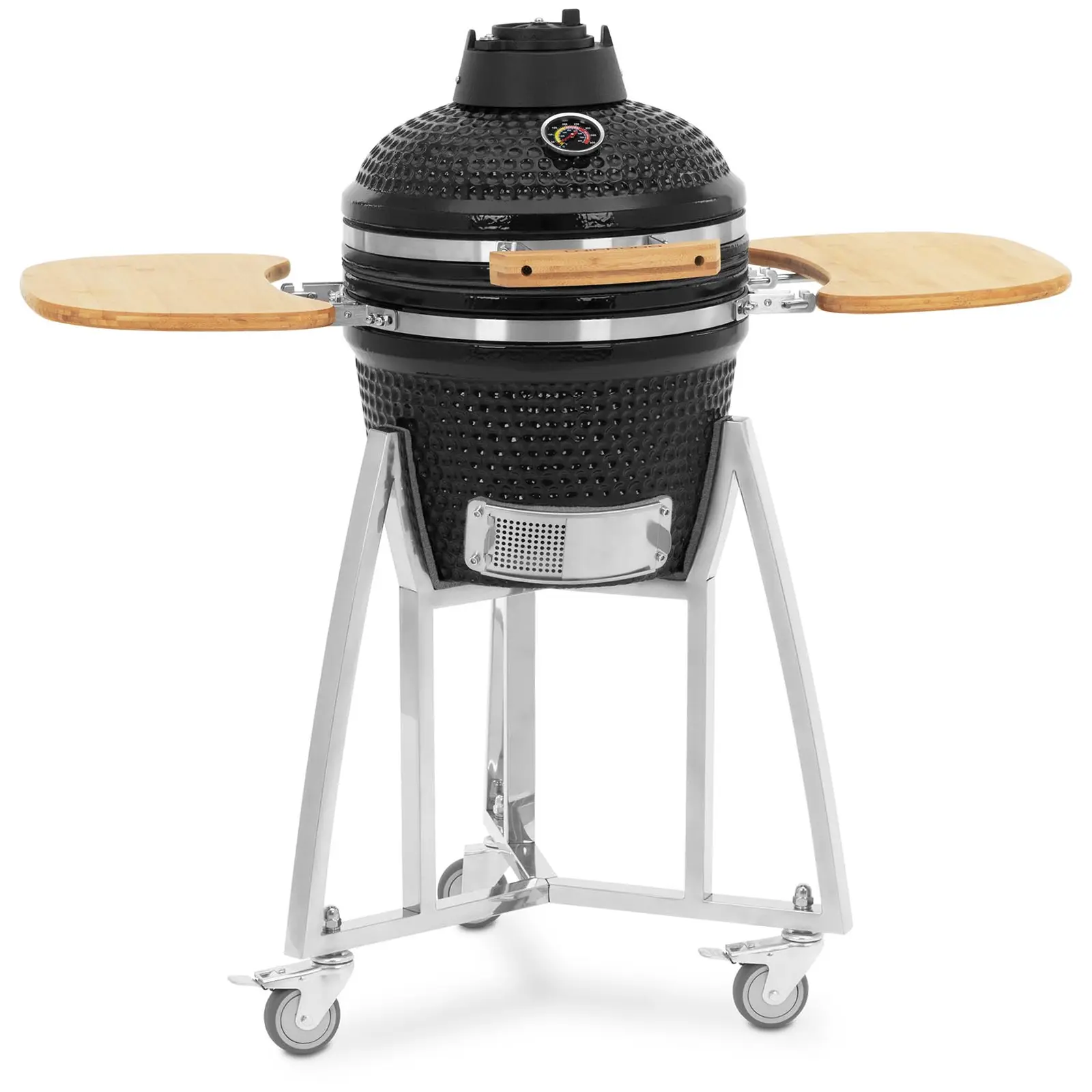 Фото - Садові меблі Uniprodo Grill ceramiczny - duży - Kamado - średnica rusztu: 32,5 cm 