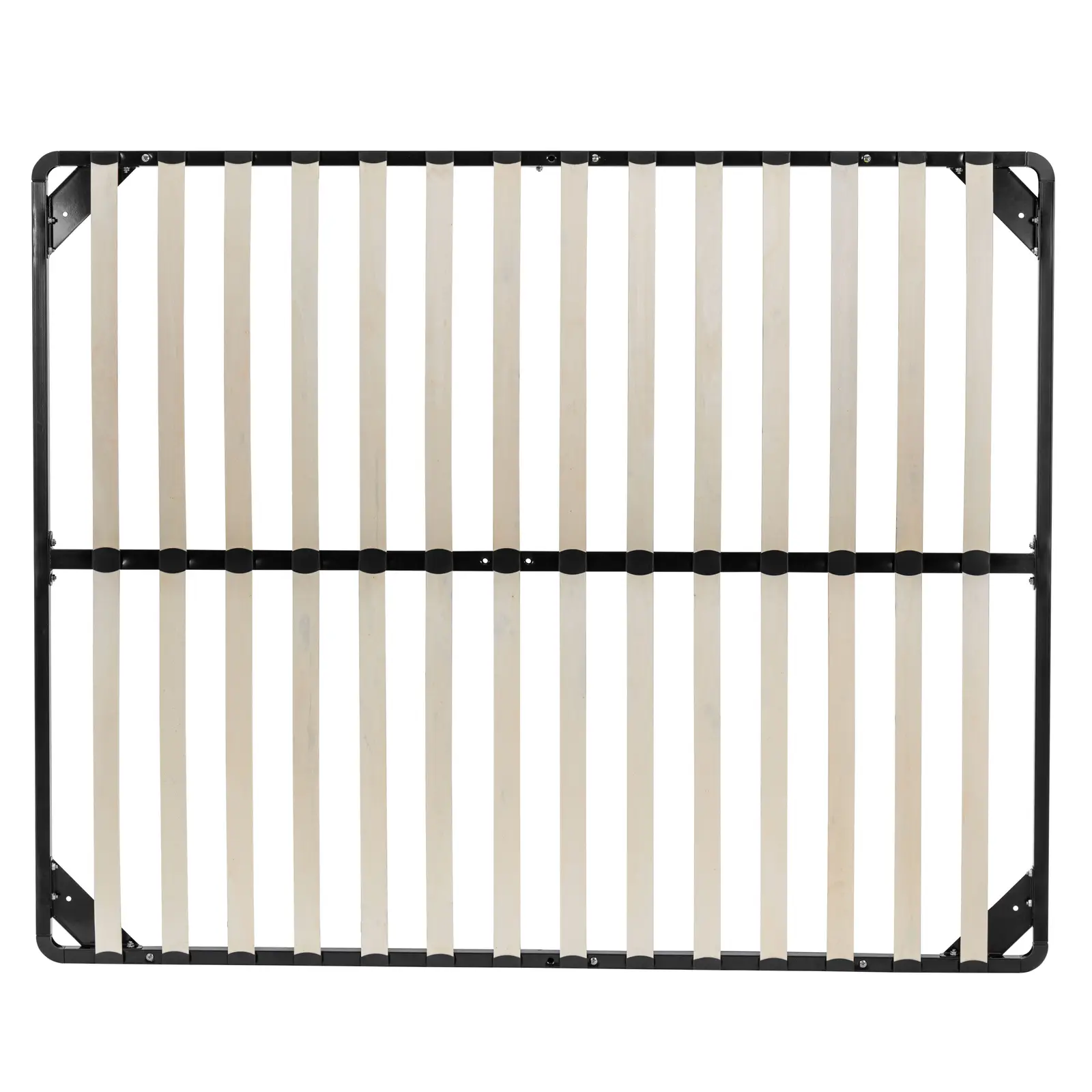 Folding Slatted Bed Base - 160 x 200 cm - 300 kg - underbed storage - 2 gas pressure springs