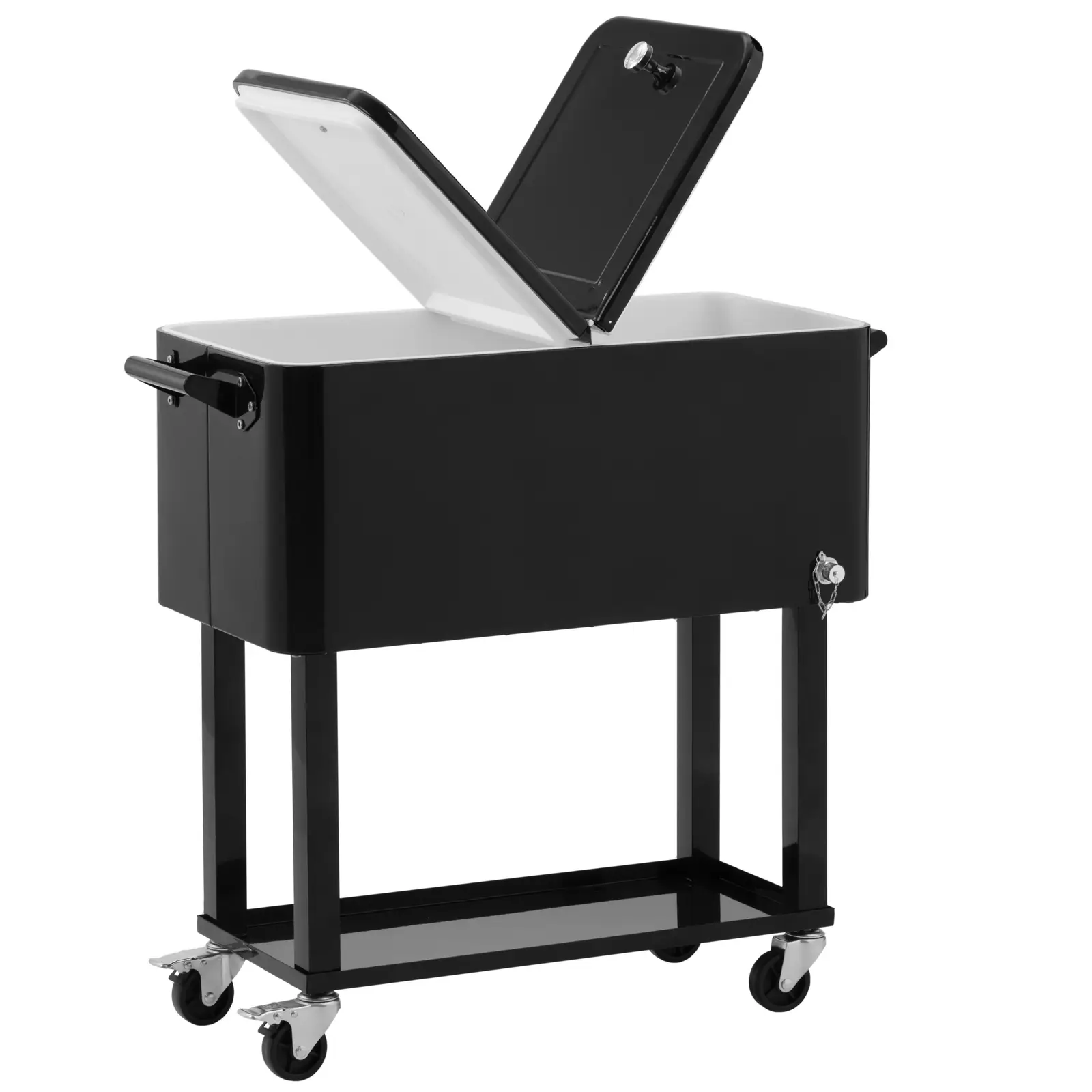 Koelbox met Tonderstel - 76 L - flesopener (Wieldiameter: 76.2 mm)