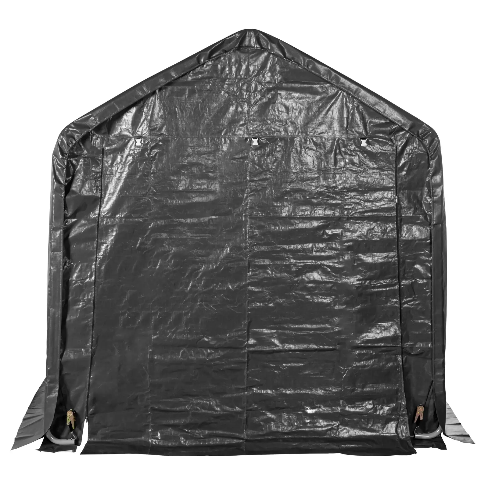 Tenda de garagem - interior: 240 x 240 cm - estrutura em aço galvanizado