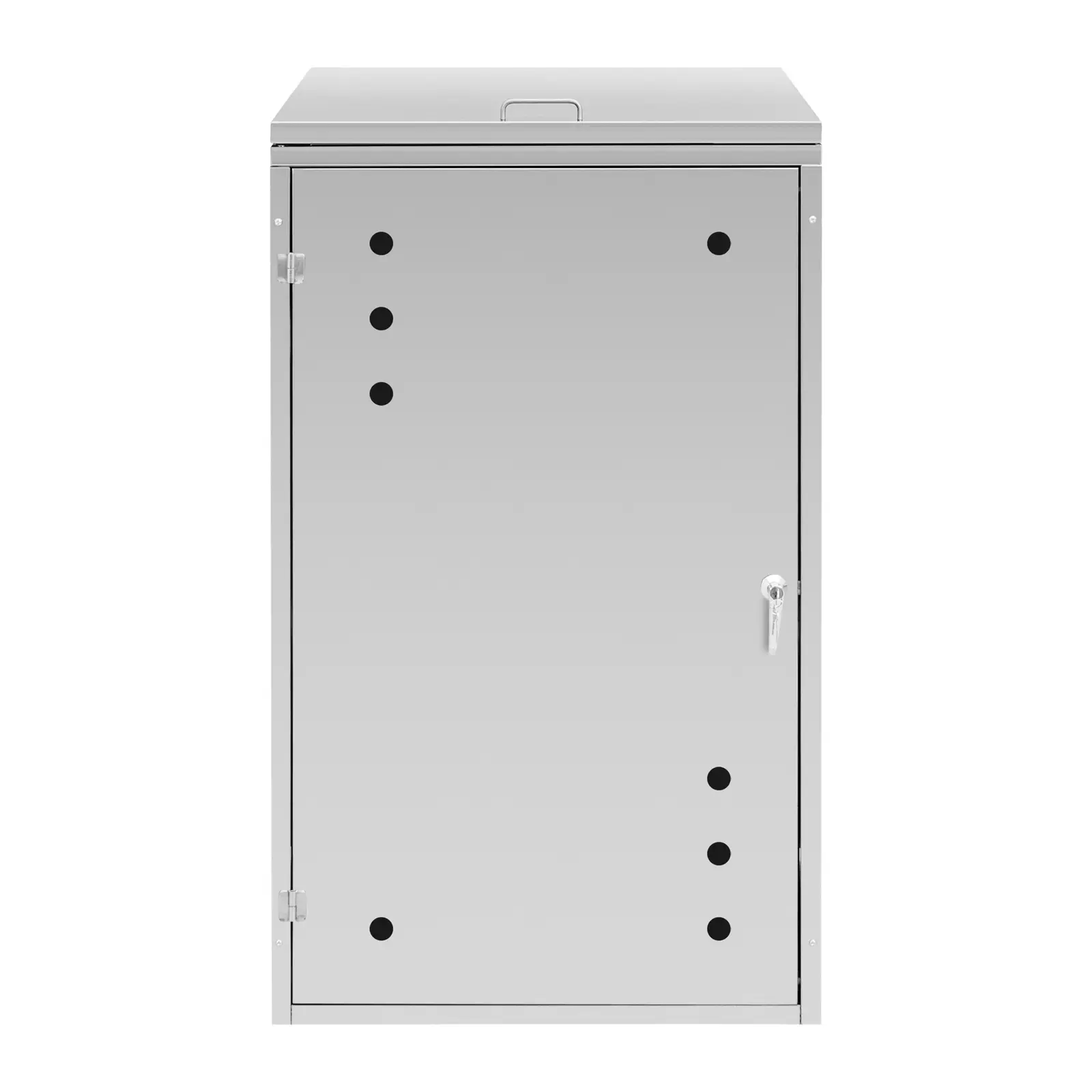 Box na popelnice - 240 l - větrací otvory (Počet přihrádek: 1)