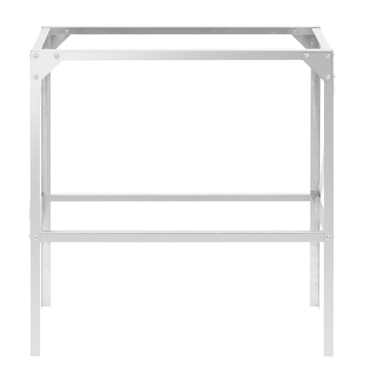 Mesa de cultivo - 6 insertos - acero galvanizado - 77 x 44 x 77 cm