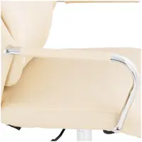Cadeira de escritório - giratória - marrom claro