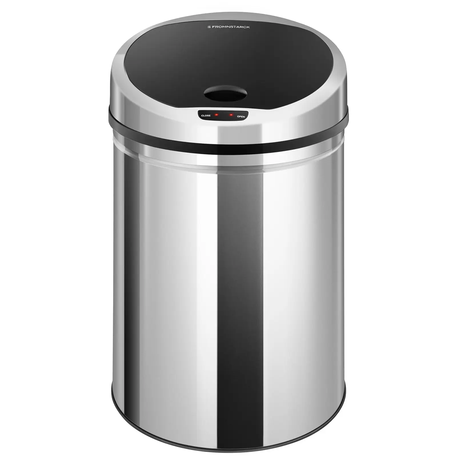 Poubelle automatique - 30 l - Ronde - Avec récipient intérieur (Volume: 30 l)