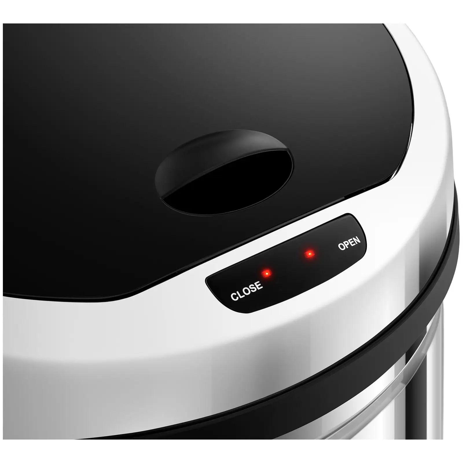 Poubelle automatique - 30 l - Ronde - Avec récipient intérieur (Nombre de piles / batterie: 4)