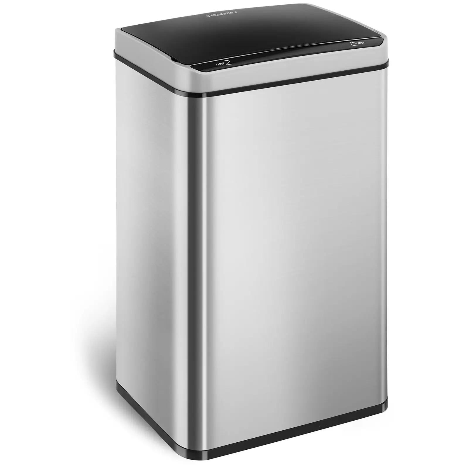 Dobbelt skraldespand med sensor - 60 L - firkantet