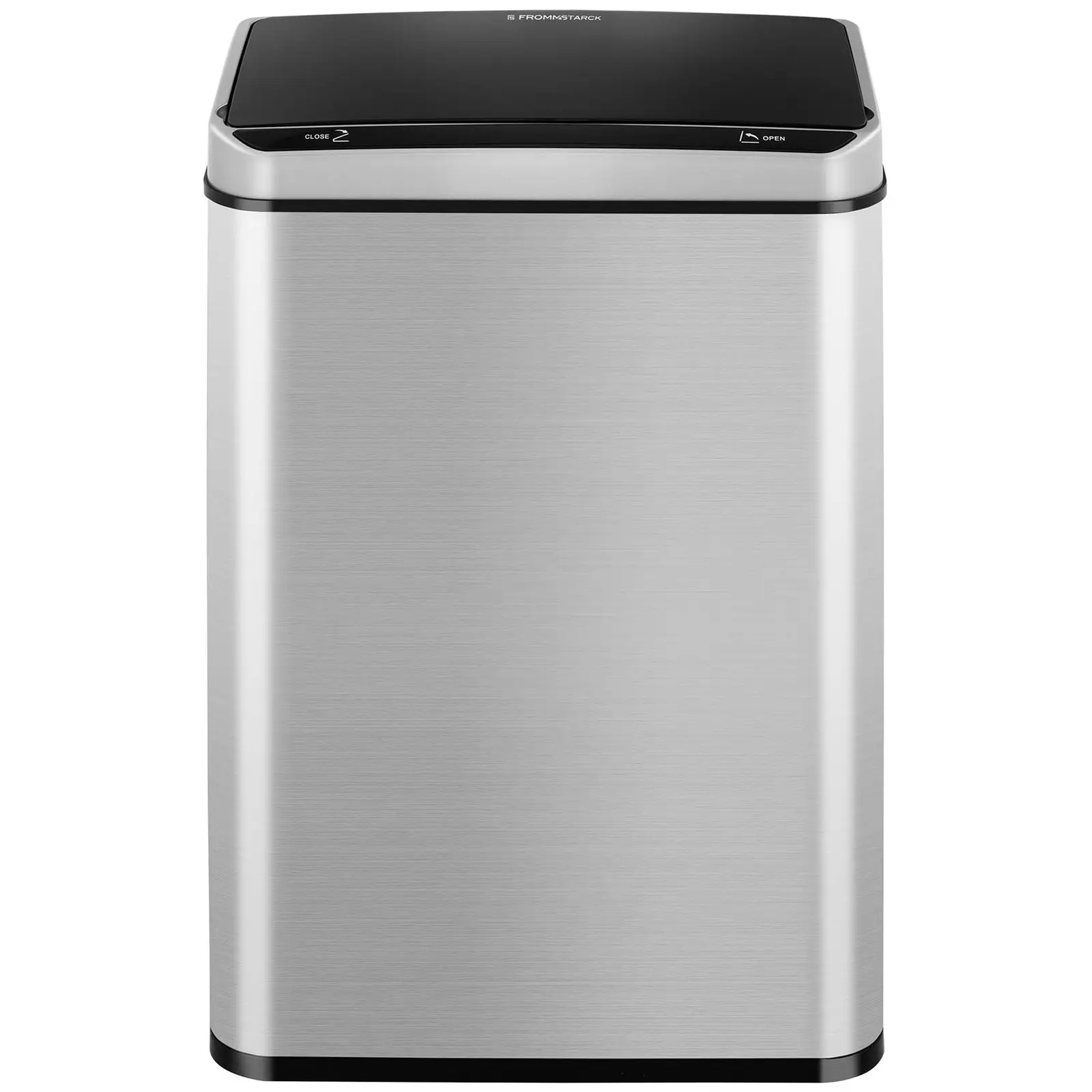 Dobbelt skraldespand med sensor - 60 L - firkantet (Kapacitet: 60 l)