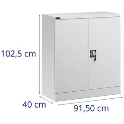 Метален шкаф - 102 см