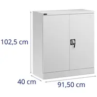 Metallschrank - 102 cm