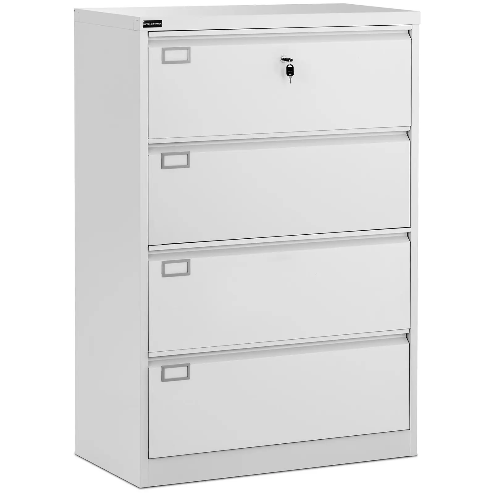 Brugt Metalskuffer - 132 cm - 4 skuffer