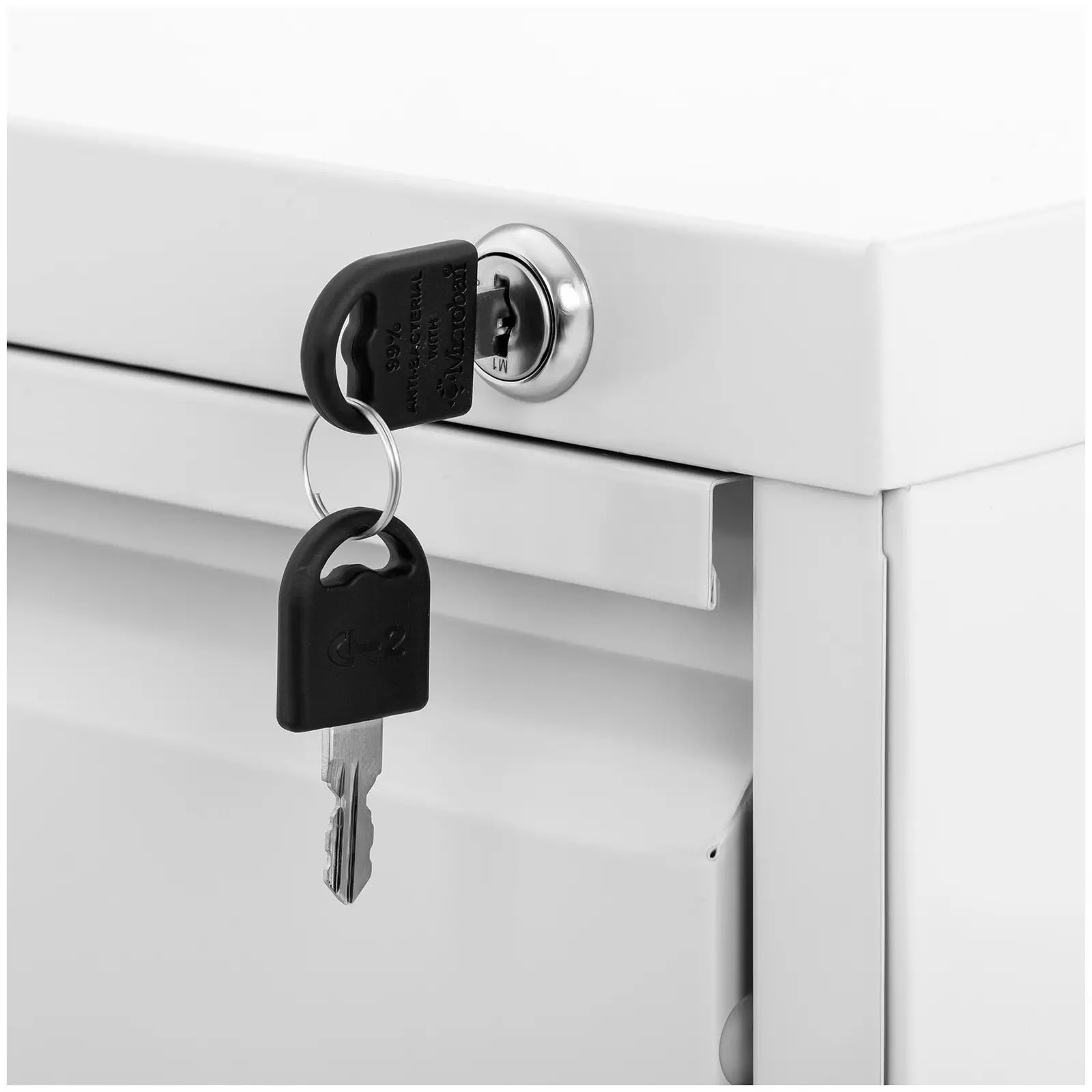 Kovová kartotéka - 72 cm - 2 zásuvky (Počet zásuvek: 2 Pc)