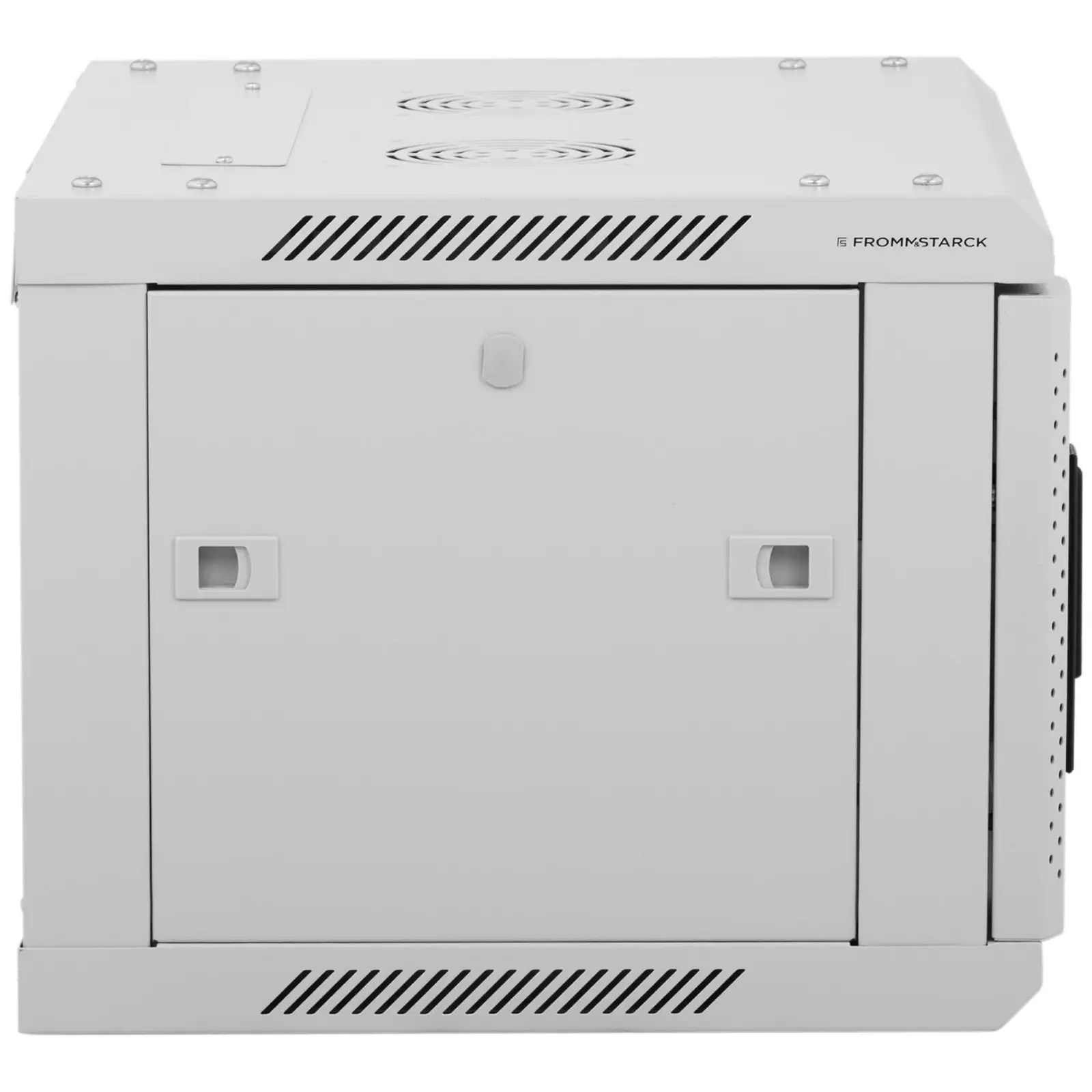Baie serveur - 19 pouces (48,26 cm) - 6 U - Verrouillable - 60 kg max. - Grise (Nombre de clés: 2 Pc)