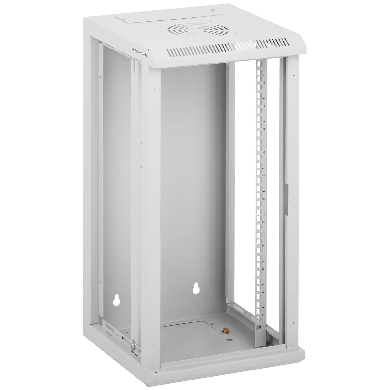 Szafa rack - serwerowa - 12U - 10” (Nośność: 75 kg)