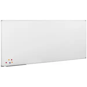 Bílá magnetická tabule - 120 x 300 cm