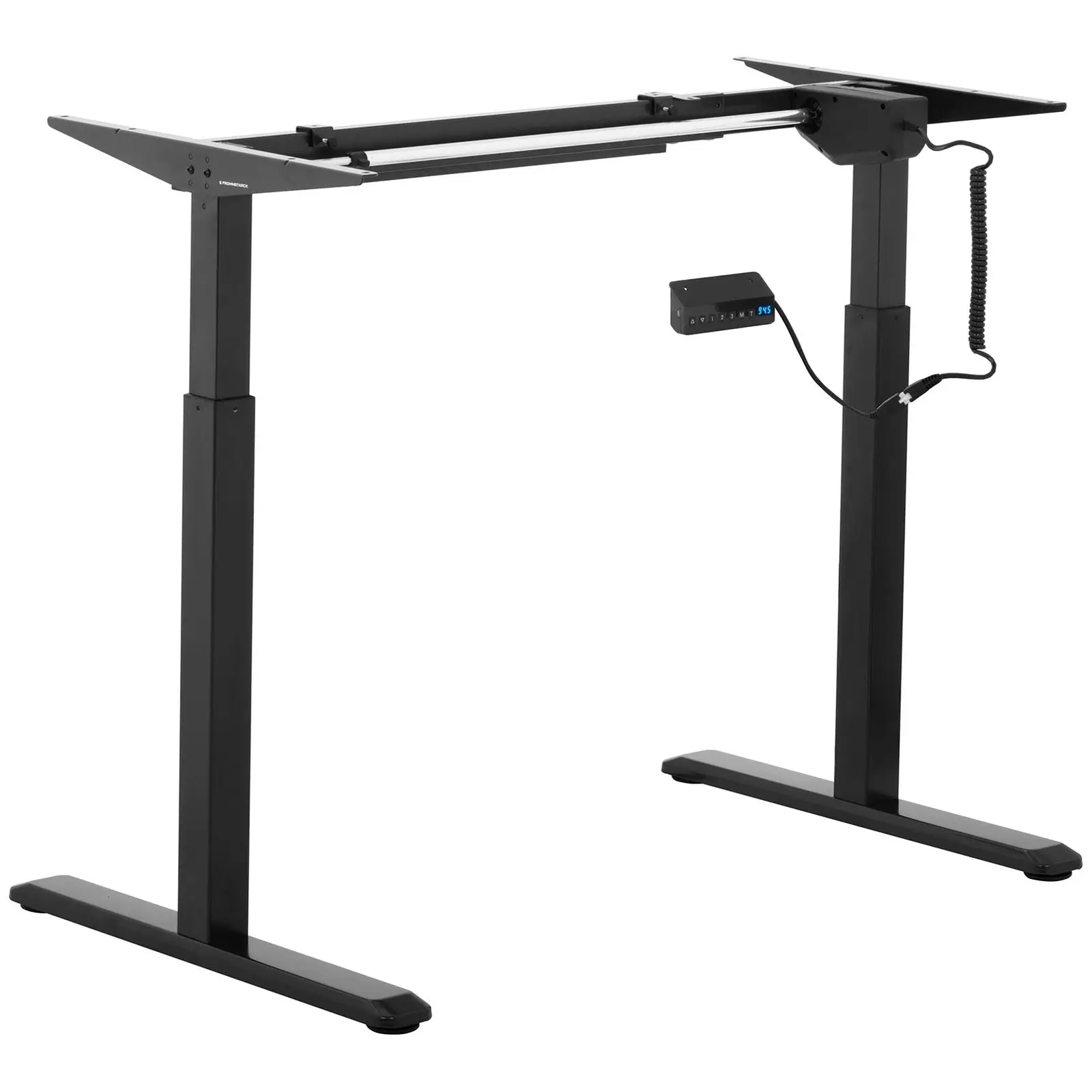 Supporto scrivania regolabile in altezza - 120 W - 80 kg - nero