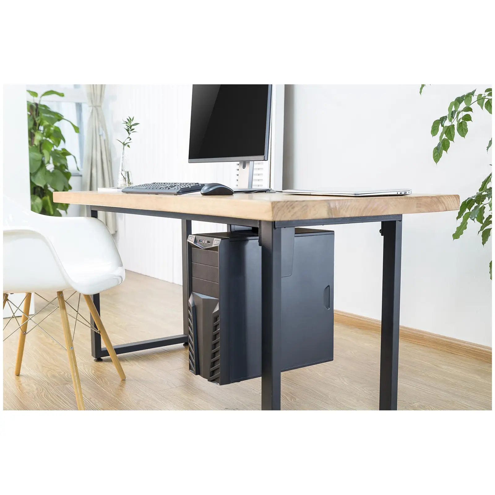 Držák na PC pod stůl - nastavitelný - otočný o 360° - 10 kg (Rotace [°]: 360)