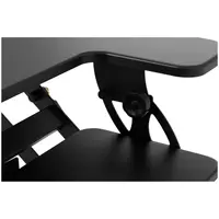 Rialzo per scrivania standing desk - 8 livelli - regolabile in altezza - tra 16,5 e 41,5 cm