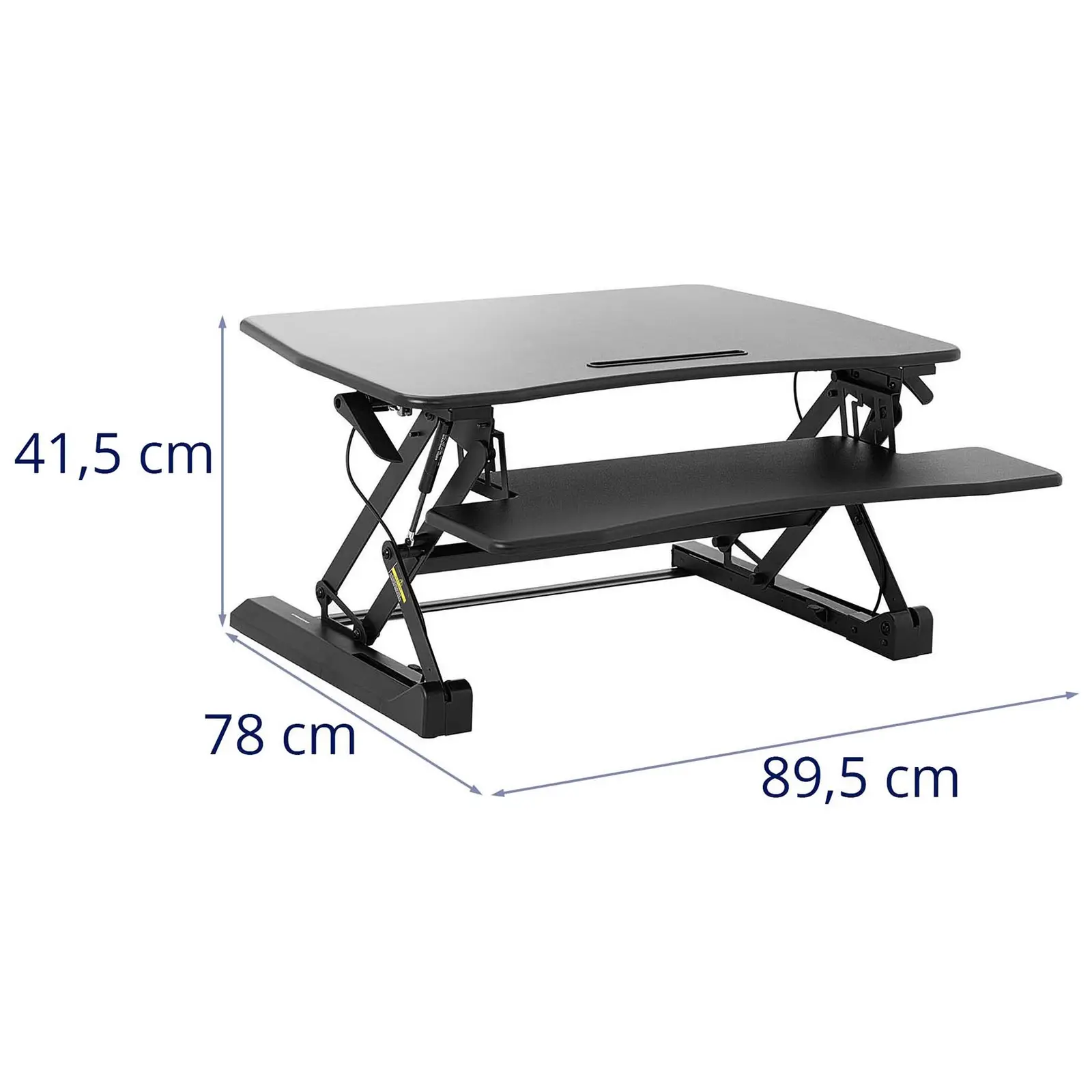 Nástavec na stůl - plynulé nastavení výšky - 16,5 až 41,5 cm