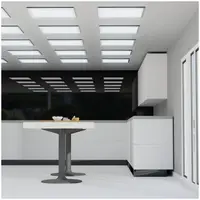 LED-panel - 62 x 62 cm - 40 W - 3,800 lumen - 6,000 K (kald hvit)