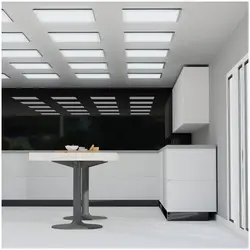 LED-plafondpaneel - 62 x 62 cm - 48 W - 4.560 lm - 3 temperaturen