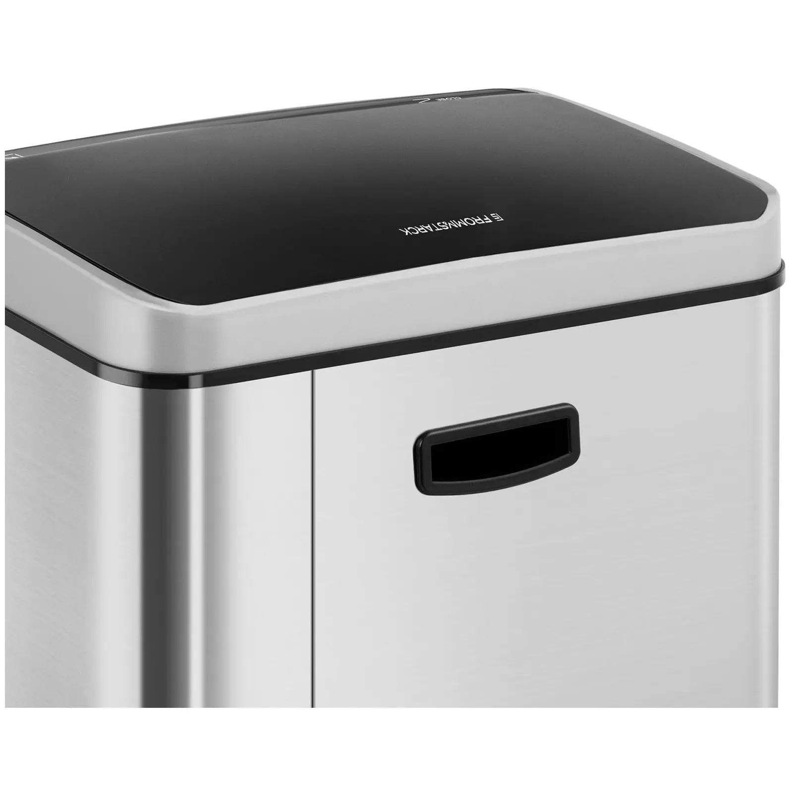 Poubelle automatique double - 80 l - Rectangulaire (Nombre de piles / batterie: 6)