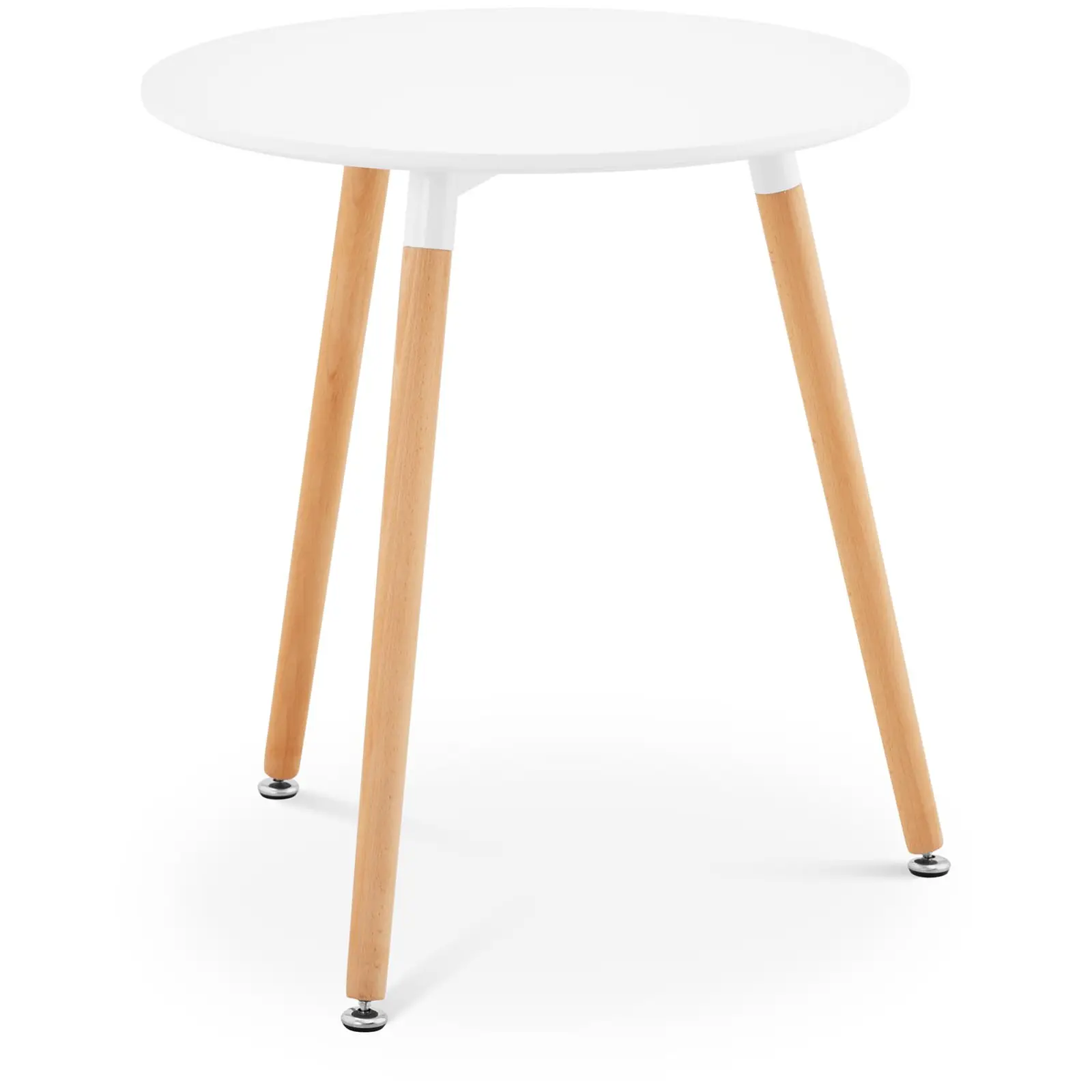 Table - Plateau rond - Ø 60 cm - Coloris blanc