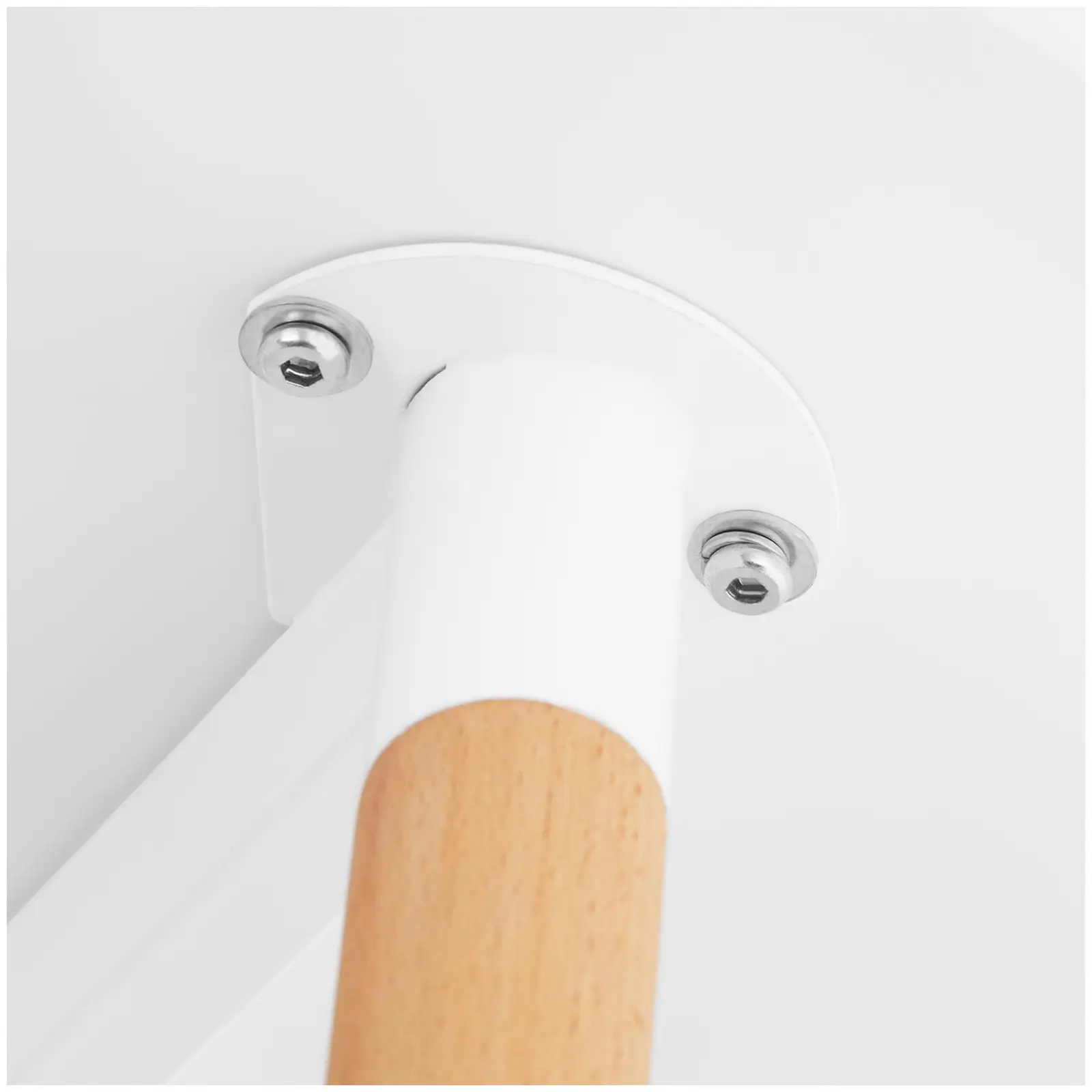 Stůl - kulatý - Ø 60 cm - bílý (Tvar: Round)