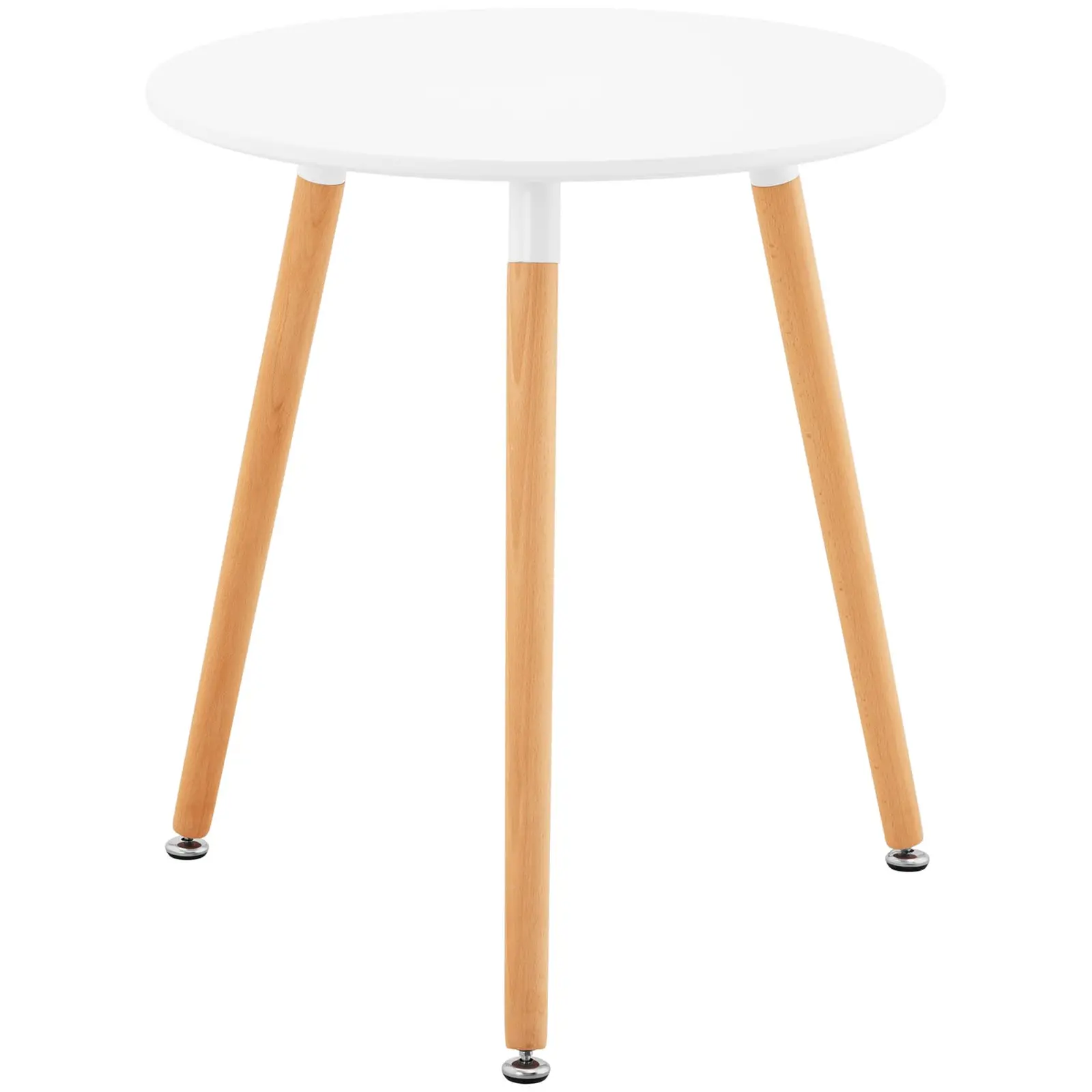 Stůl - kulatý - Ø 60 cm - bílý (Rozměry desky stolu [cm]: Ø 60)