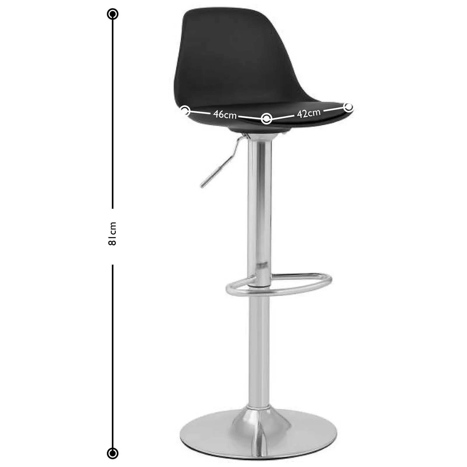 Steel bar stools on sale with back