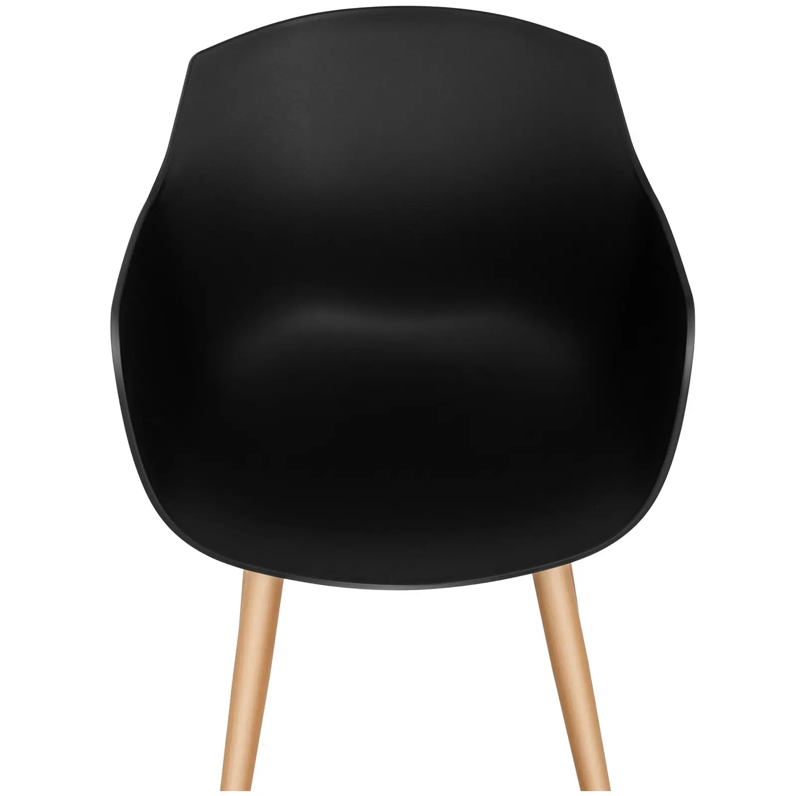 Krzesło - czarne - 2 szt.