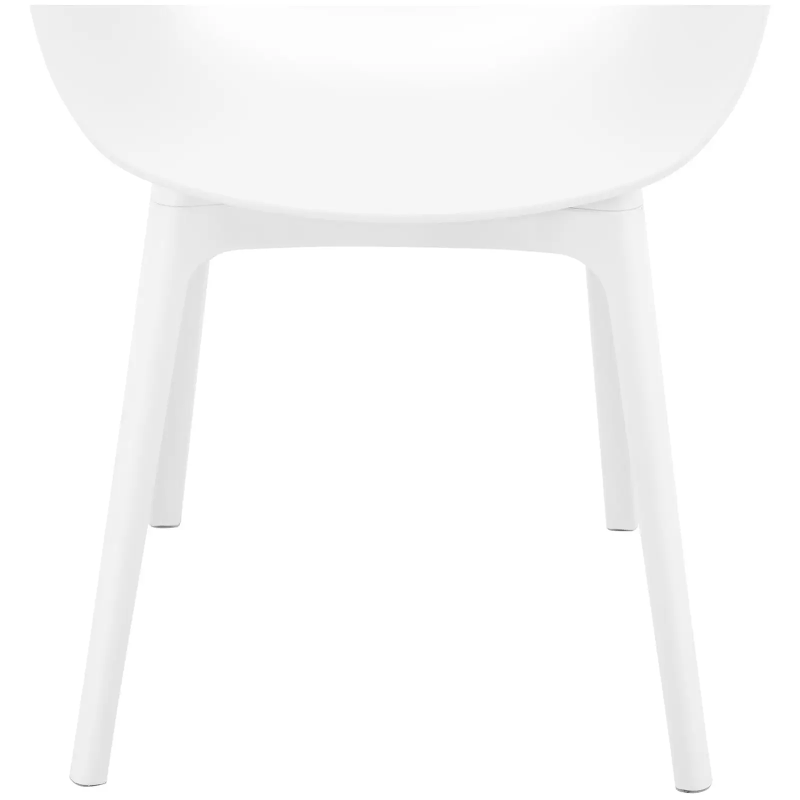 Occasion Chaise - Lot de 2 - 150 kg max. - Surface d'assise de 60 x 44 cm - Coloris blanc