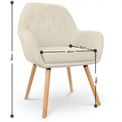 Čalúnená stolička - do 150 kg - rozmery plochy na sedenie 45 x 42 cm - šedá