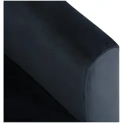 Polsterstuhl - bis 180 kg - Sitzfläche 49 x 53 cm - schwarz