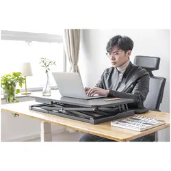 Sit-Stand Desk - sit-stand elevation - height-adjustable