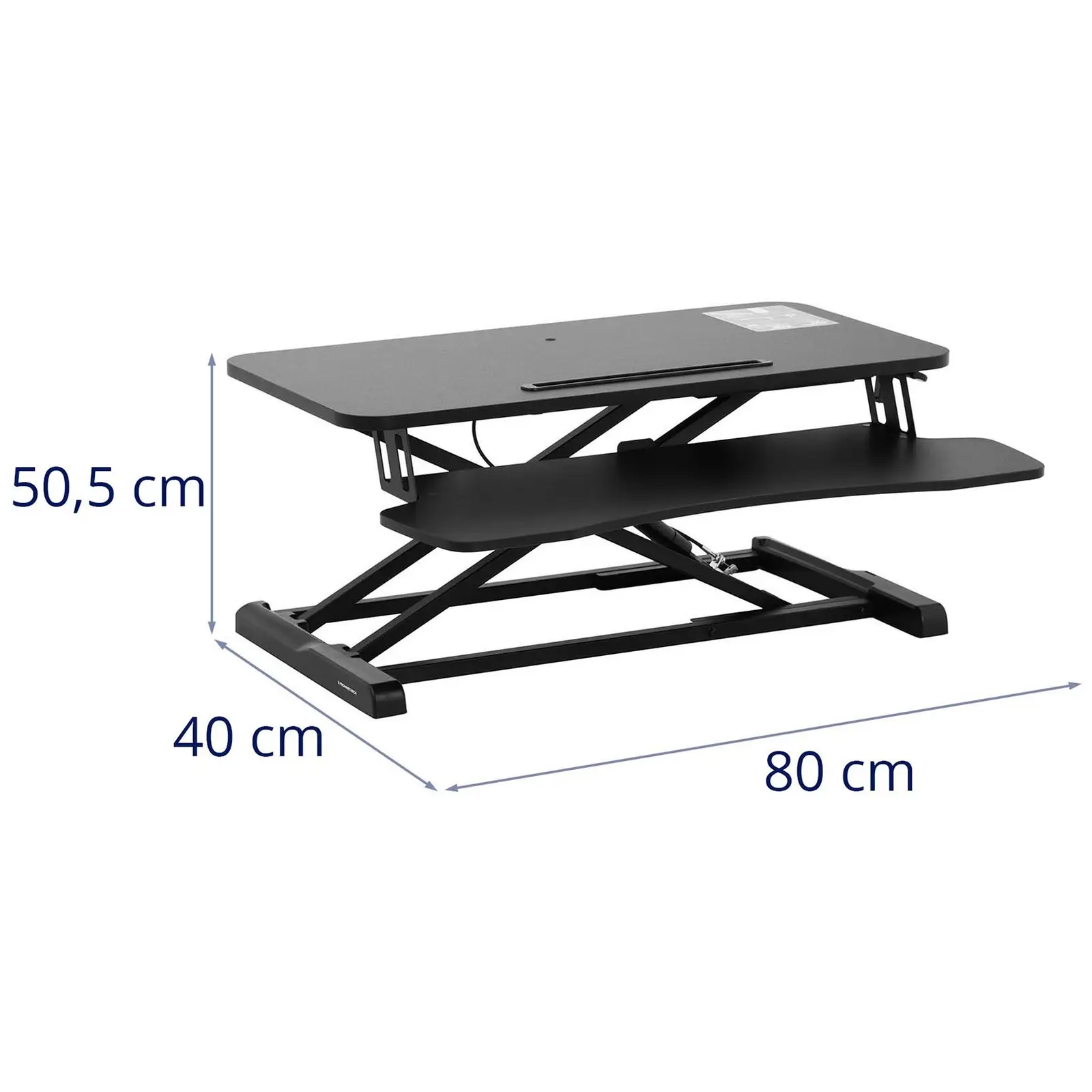 Dvižna pisalna miza - za sedenje in stojo - nastavljiva višina