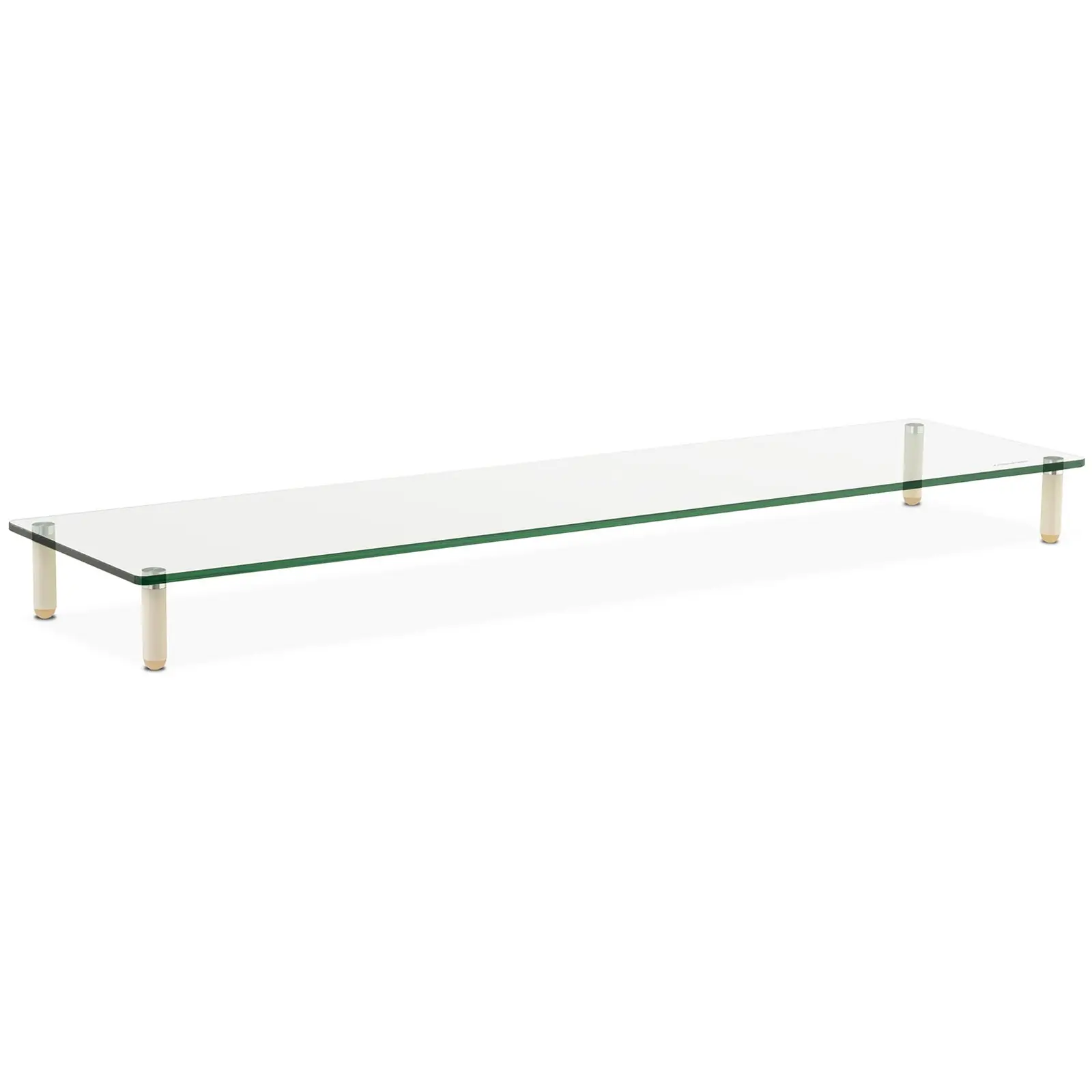 Monitor stand - 2 skjermer - glass