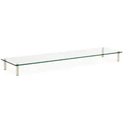 Monitor Stand - for two monitors - glass