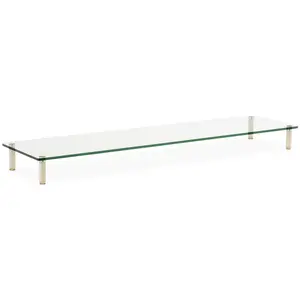 Monitor Stand - for two monitors - glass