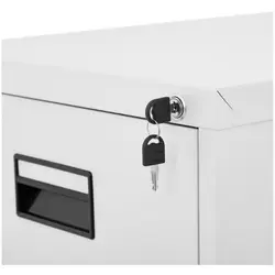 Метален шкаф за документи - 3 чекмеджета - 125 кг