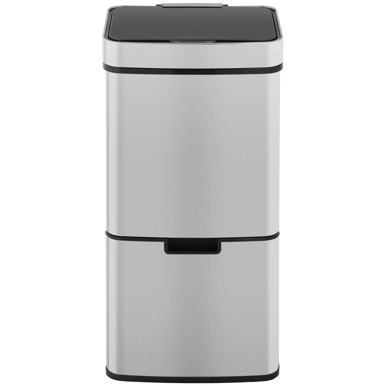 Sensor Trash Can - 72 L - 3 containers - stainless steel