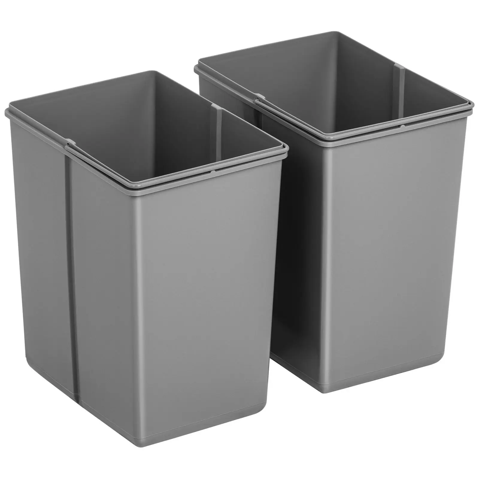 Poubelle encastrable double - 2 x 20 l (Nombre de compartiments: 2)